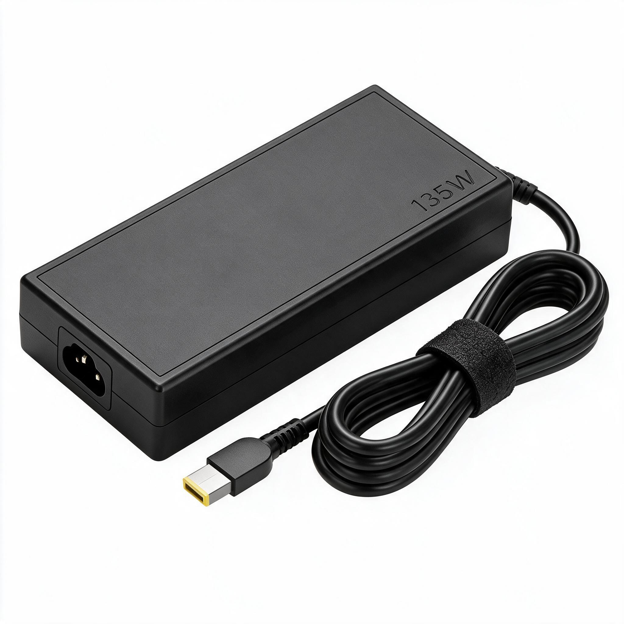 Lenovo - 135W AC Laptop Adapter & Charger - Slim Tip - Compatible with IdeaPad Gaming, Legion, and Other Models - Model Number ADL135NDC3A